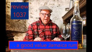 ralfy review 1037  Smith amp Cross Navy Strength Rum 57vol [upl. by Anaidirib]