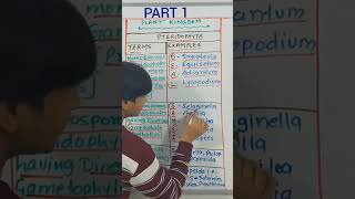 Terms and Examples  plantkingdom class 11 Botany  Pteridophyta Part 1 [upl. by Naeroled]