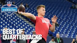 Best Workouts of Quarterbacks  2024 NFL Scouting Combine [upl. by Kylen]