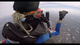 i fail to open parachute Skydive AFF level 3 Thetraveldutchie [upl. by Rotsen52]