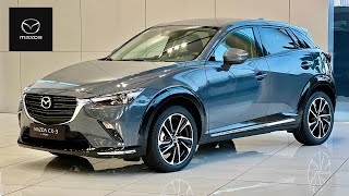 2025 MAZDA CX3 S Sport SUV 5 Cool Features walkaround Exterior and Interior [upl. by Aigroeg]