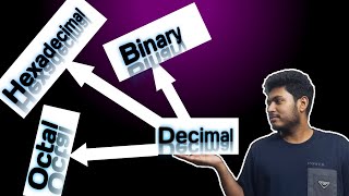 Number System class01  Decimal Binary Octal Hexadecimal Conversion [upl. by Thomson]
