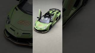 The convertible Lamborghini SVJ supercar is here Full of details Do you love it modelcars [upl. by Yerffej]