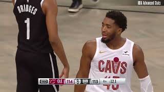 Career Game 414 Donovan Mitchell Highlights vs BRK 10252023 [upl. by Dualc]