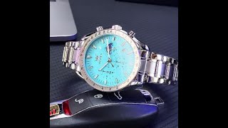 OLEVS 3618 Stainless Steel Diamond Quartz Watch [upl. by Mukul]