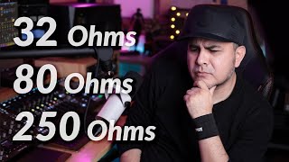 Diferencia de OHM en Audífonos  Headphones Ohms [upl. by Neltiac]