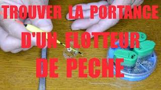 Trouver la portance dun flotteur de pêche [upl. by Anelas503]