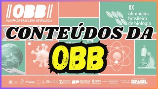 CONTEÚDOS MAIS COBRADOS NA OBB PARA ESSE ANO 0BB 2024 [upl. by Sivar]