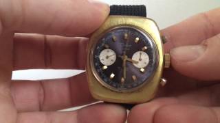 Vintage Difor Suisse Chronograph Mens Watch with Landeron 149 from 1960s [upl. by Sarkaria]