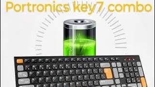 Unboxing of Portronics Key7 combo [upl. by Llerrah]