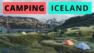 Camping in Iceland  Complete Guide to campsites  MORE [upl. by Irallih]