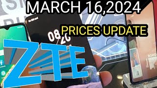 ZTE PRICES UPDATE V40 DesignNubia Z50s ProBlade V40sBlade V41 Vita 5GBlade 50NuniaNeo5G72s [upl. by Vasti]