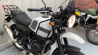 Low mileage Royal Enfield Himalayan for sale at Hatfields of Crowthorne Ltd [upl. by Imorej]