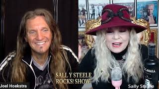 JOEL HOEKSTRA INTERVIEW WITH SALLY STEELE joelhoekstra whitesnake [upl. by Damiano362]