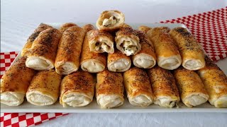 HAZIR YUFKA İLE PRATİK PEYNİRLİ BÖREK TARİFİ 👌💯 [upl. by Sweatt]