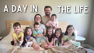 A Day in the Life with IDENTICAL TRIPLETS 7 Kids 5 amp Under [upl. by Alejoa582]