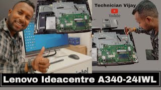 How To Open Lenovo Ideacentre A34024IWL AIO  Upgrade Ram SSD  youtube youtubeshorts [upl. by Enilec]