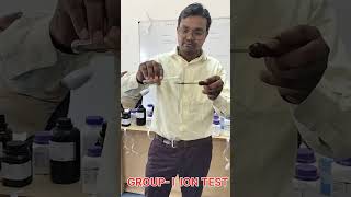 Confirmatory test of lead ion Pb2 SALT ANALYSIS [upl. by Fortier]