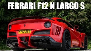 Ferrari F12 N Largo S  1 of 11 ever produced  XO Cinematography [upl. by Annetta]