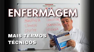 TERMOS USADOS NA ENFERMAGEM [upl. by Hawley591]