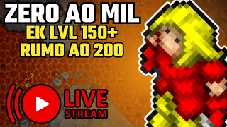 Viver de TIBIA  Knight 150  rumo ao 200  Ek Do zero ao Mil [upl. by Medeah]