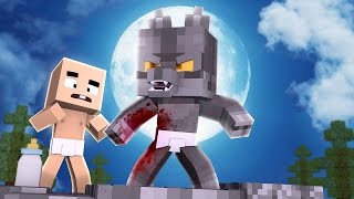 Minecraft  WHOS YOUR DADDY ‹ BEBÊ VIROU LOBISOMEM  › Baby Werewolf [upl. by Anrat]