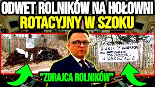 KONIECZNIE ZOBACZCIE ZEÎśSTA ROLNIKĂ“W NA HOĹOWNI ROTACYJNY BYĹ W SZOKU [upl. by Paehpos]