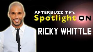 Ricky Whittle  AfterBuzz TVs Spotlight On [upl. by Aerdnek]