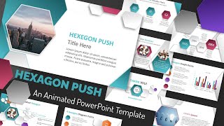 Engage Your Audience with an Animated Hexagon PowerPoint Template [upl. by Jeminah692]