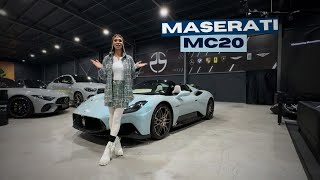 MASERATI MC20 I Review by Rali Toshkova [upl. by Walkling]