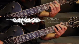 Carcass  quotIncarnated Solvent Abusequot coverplaythrough [upl. by Oleusnoc34]