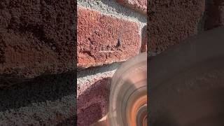 Cutting bricks mason brickwork asmr [upl. by Yramesor]