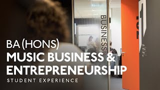 BAHons Music Business amp Entrepreneurship • ICMP London Music School [upl. by Oderfliw]