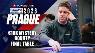 EPT Prague 2023 €10K Mystery Bounty FINAL TABLE  Livestream ♠️ PokerStars [upl. by Madlen]