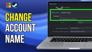 How to Change Steam Account Name LATEST GUIDE [upl. by Esteban]