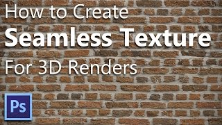 How to Create Seamless Texture In Photoshop  tricks for 3d renderings [upl. by Akcirre]