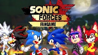 Sonic Forces 2D Fan Game By Erizo Azul [upl. by Hcirteid507]