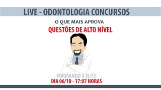 LIVE 1 YouTube  Questões de alto nível  Odontologia Concursos [upl. by Fiedler589]