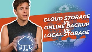 Cloud Storage vs Online Backup vs Local Storage Which one is best [upl. by Ayouqes164]