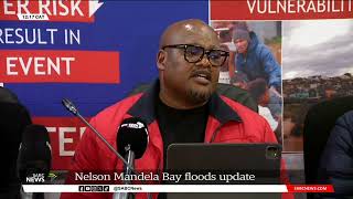 Eastern Cape Floods  Media briefing from Nelson Mandela Bay [upl. by Enneirb]