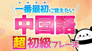 【中国語聞き流し】一番最初に覚える中国語フレーズ厳選30個 [upl. by Kasevich]