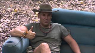 Shanew Warne on Steve Waugh Im A Celeb [upl. by Nyrmak]