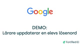 DEMO  lärare uppdaterar en elevs lösenord [upl. by Won376]