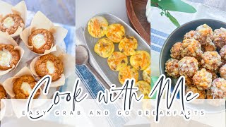 FALL COOK WITH ME  EASY BACK TO SCHOOL GRAB AND GO BREAKFASTS  CHARLOTTE GROVE FARMHOUSE [upl. by Denae411]