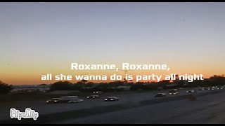 Roxanne  Arizona Zervas  Lyrics [upl. by Yaluz]