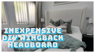 DIY Wingback Headboard [upl. by Cohbert]