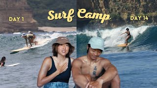 LOMBOK  two week surf camp experience 🏄🏻‍♀️ [upl. by Lengel]