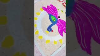 Students Rangoli Making Competition in Maa Sharda children college Jalalabad Dullahapur Ghazipur [upl. by Lavicrep386]