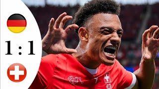 Germany vs Switzerland highlights euro 2024 🔴  ملخص مباراة ألمانيا و سويسرا 🇨🇭vs 🇩🇪 football [upl. by Demmer]