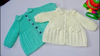 ABRIGO PARA BEBE tejido a crochet paso a paso PARTE 1 [upl. by Hsemar]